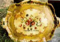 Golden Tea Tray 1700's